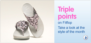 triple points on fitflop. Take a look at the style of the month